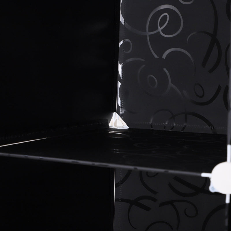 Modular Cube Storage Unit, Plastic DIY Wardrobe