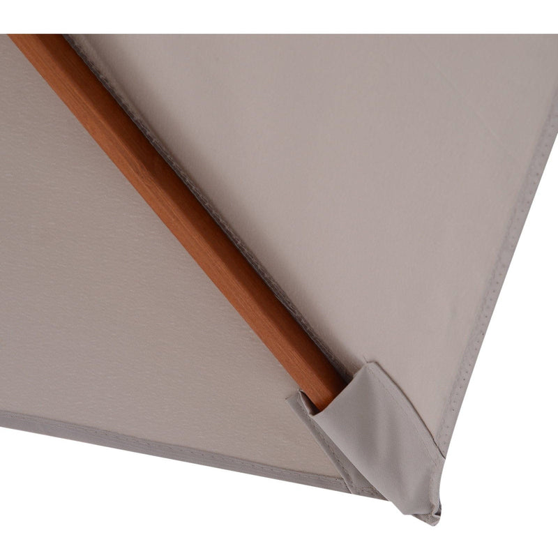 2m Outdoor Tilting Parasol Umbrella, Garden Sun Shade