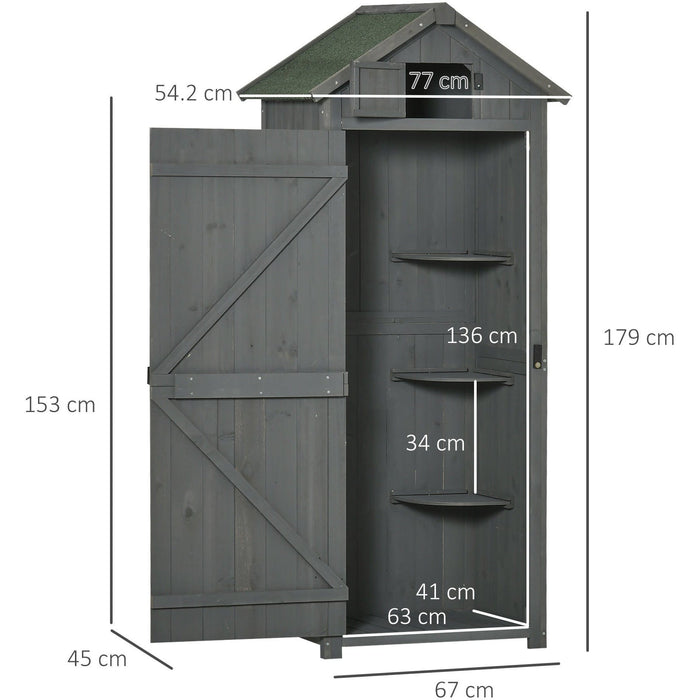 Wooden Sentry Box Shed