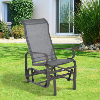 Outdoor Glider Chair Outsunny