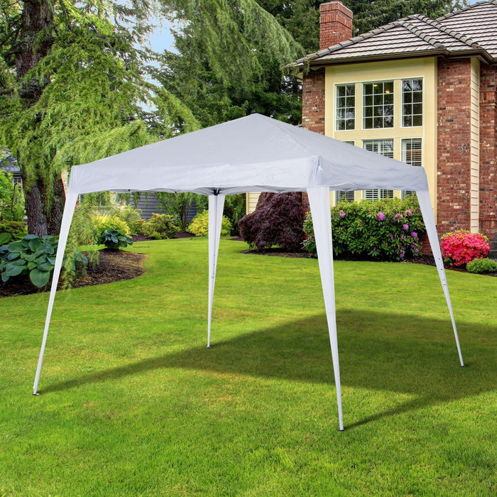 3x3m White Gazebo, Pop Up Frame, UV & Water Resistant