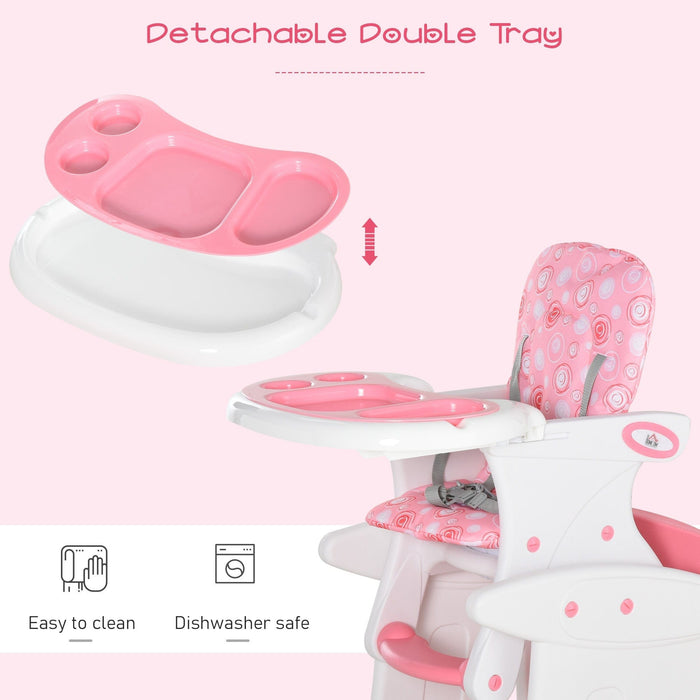 HDPE 3-in-1 Baby Booster High Chair