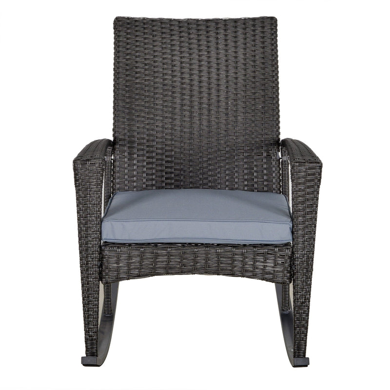 Rattan Outdoor Rocking Chair