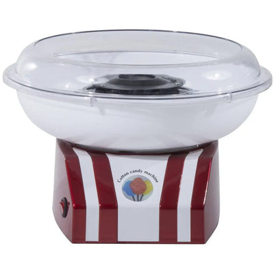 Professional Candy Floss Maker with Bamboo Sticks, Red Homcom