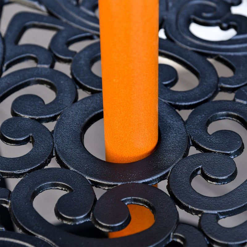 2.5m Wooden Garden Parasol - Top Vent