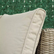 Image of an 8 Seater Round Rattan Garden Furniture Set