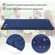 Outsunny PVC Self-Inflating 2/3Person Camping Sleeping Mattress Green Outsunny
