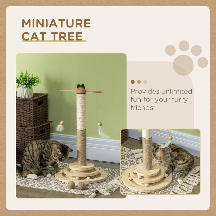56cm Cat Tree Tower Scratching Post