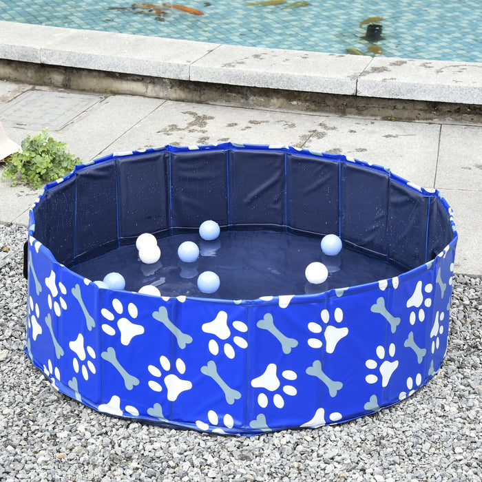 Foldable Dog Pool: Small (Φ100x30H cm)