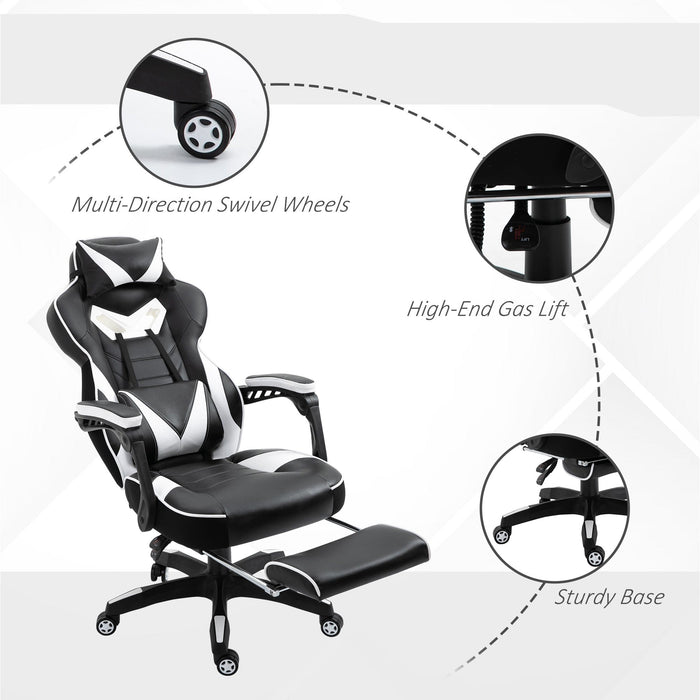 Racing Gaming Chair White