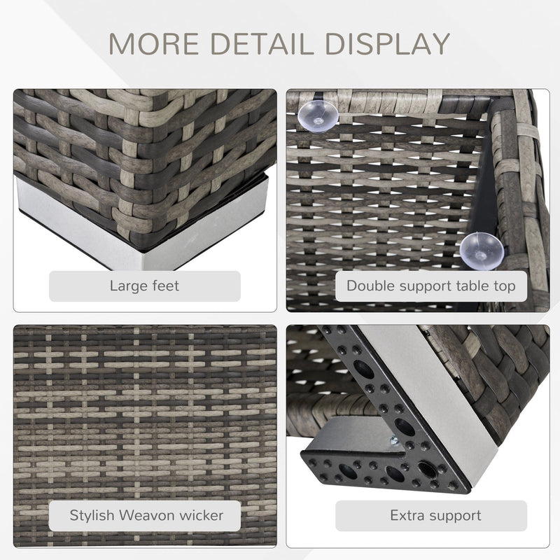 Rattan Patio Coffee Table