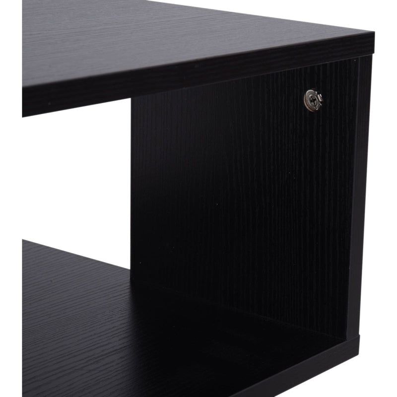 2 Tier Square Coffee Table with Storage