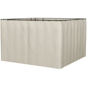 Sides For Gazebo, 4-Pack, Universal, Fits Most 3x3m Gazebo Outsunny