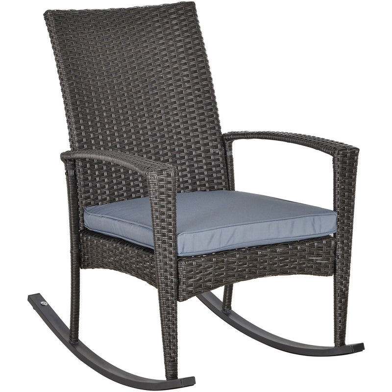 Rattan Outdoor Rocking Chair