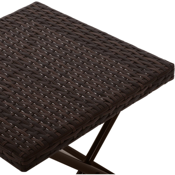 Square Rattan Coffee Table