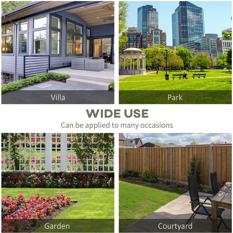 Modern Metal Garden Bench