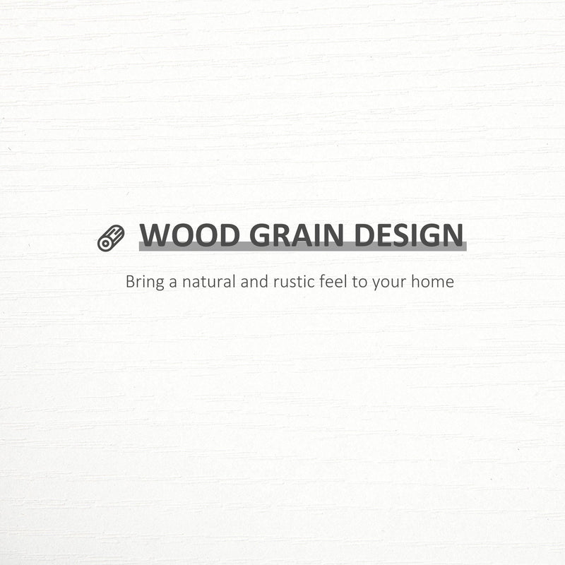 Set of 3 Wooden U-Shaped Floating Shelves, Wall Mounted