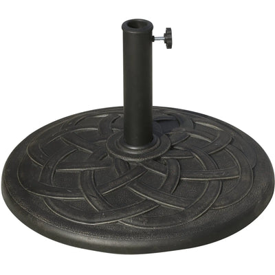 Parasol Base for 38mm and 48mm Poles - Bronze Outsunny