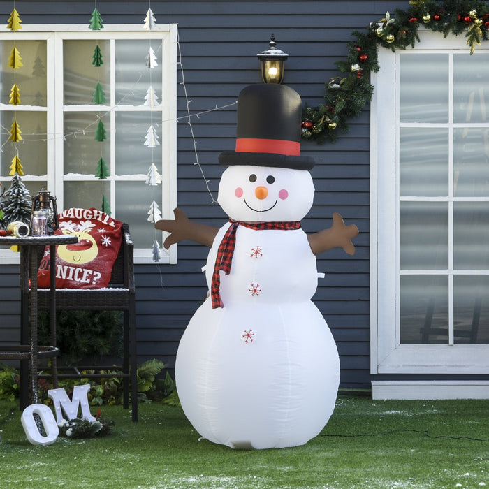 Image of a 6ft Blow Up Snowman