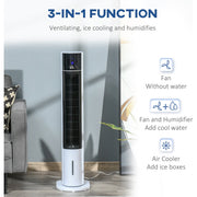 41" Bladeless Tower Fan Homcom