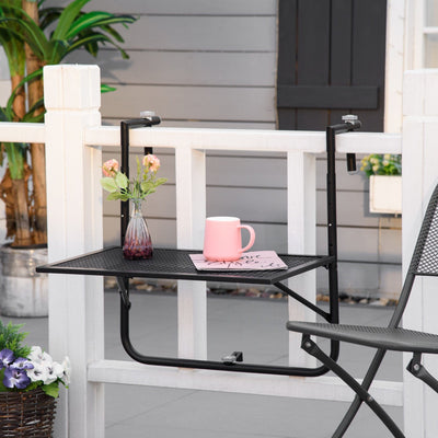 Balcony Hanging Table Outsunny