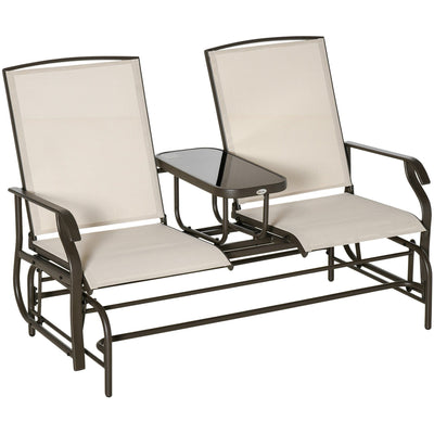 Garden Love Seat Outsunny