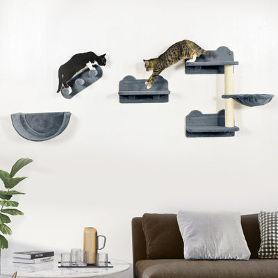 Wall Mounted Shelves For Cats Pawhut