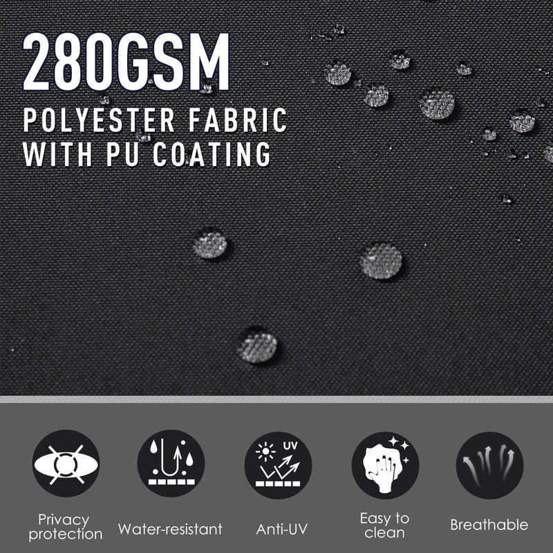 Double Pull Out Side Awning, 6 x 1.8m