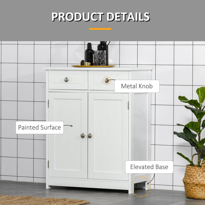 Wooden Bathroom Cabinets Freestanding, 75 x 60cm