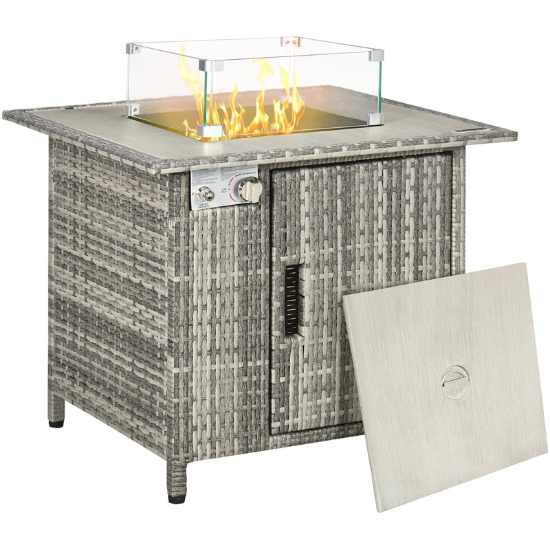 Gas Fire Coffee Table