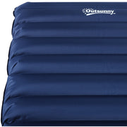 Outsunny PVC Self-Inflating 2/3Person Camping Sleeping Mattress Green Outsunny