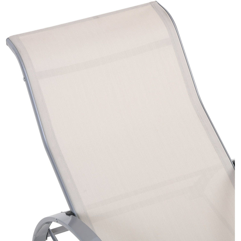 3-Piece Sun Loungers With Table