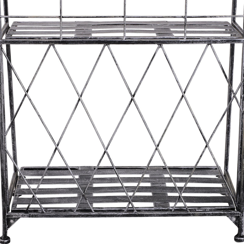 3-Tier Metal Plant Stand Indoor/Outdoor Size