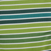 2pc Green Striped Chair Cushion Set Outsunny
