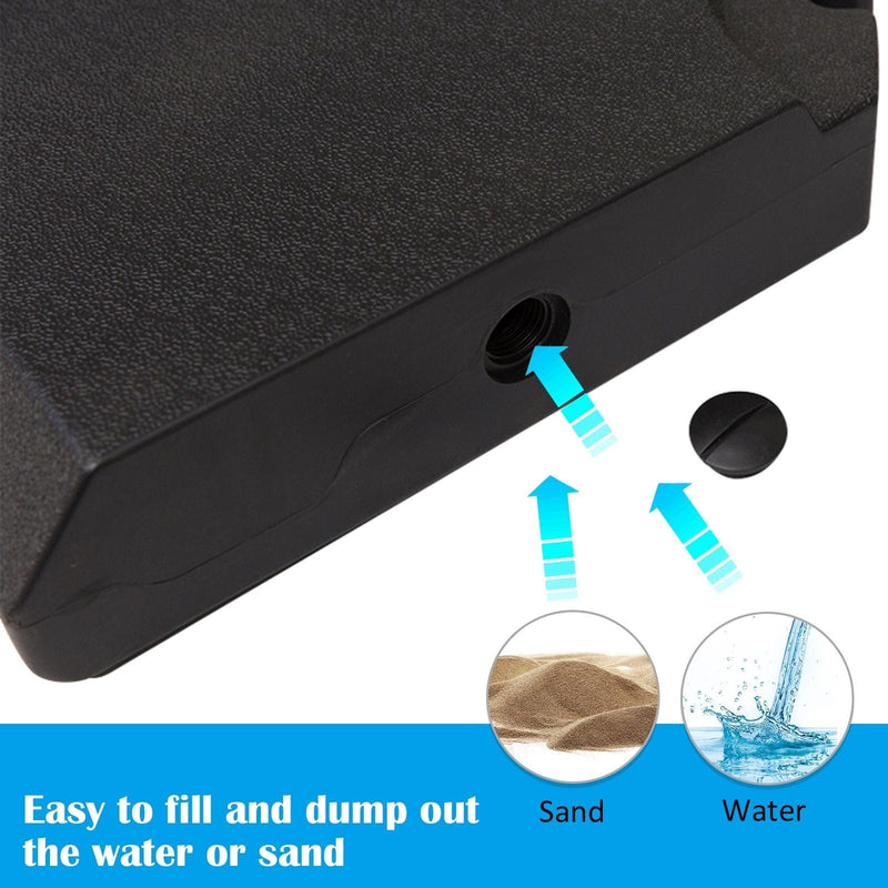 Heavy Duty Parasol Base - 120kg Outsunny