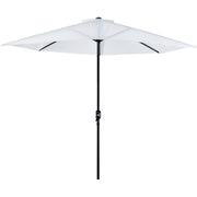 2.7m Half Parasol for Balcony - 5 Steel Ribs Outsunny