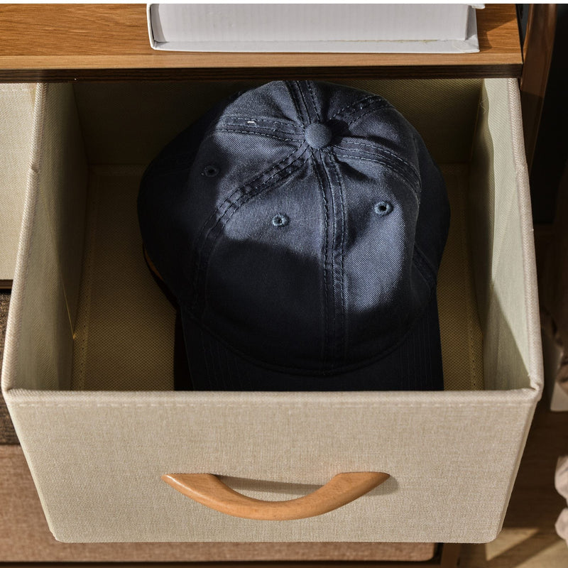 4-Drawer Steel & Wood Bedroom Dresser