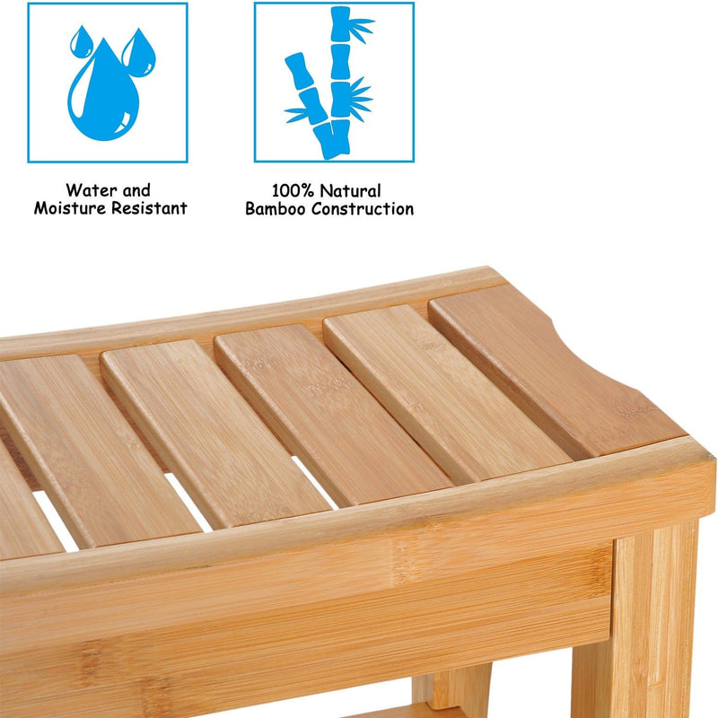 Bamboo Shower Bench