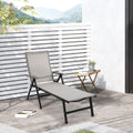 Adjustable Sun Lounger Outsunny