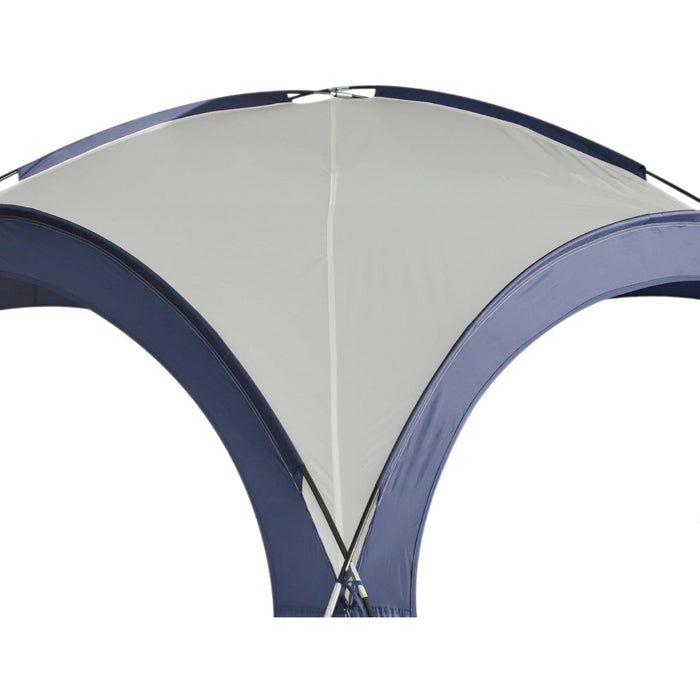 Dome Event Shelter, Garden Canopy, 3.5x3.5m, Cream/Blue