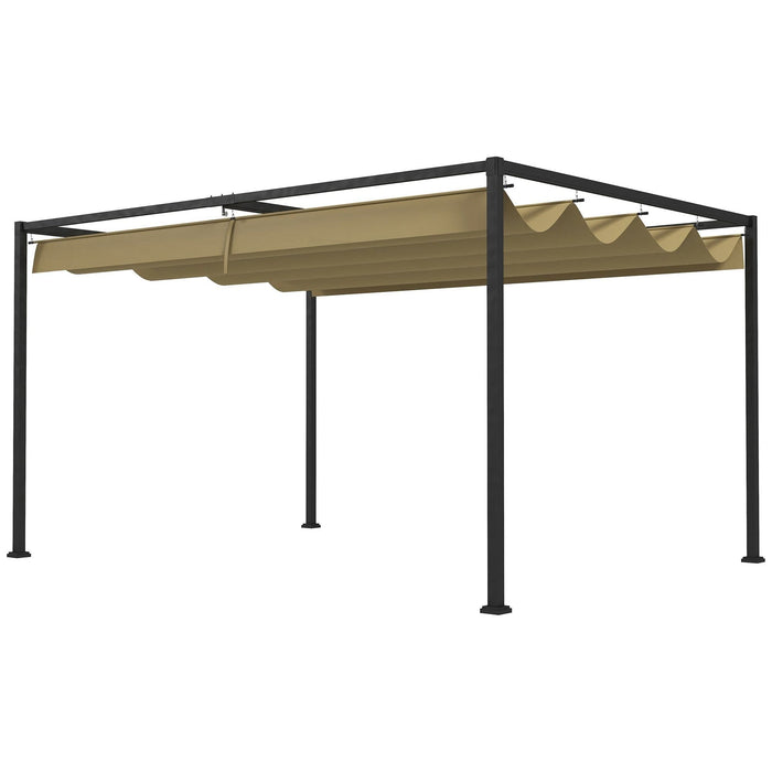 3x2 Pergola with Retractable Roof