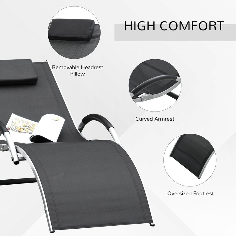 Ergonomic Sun Lounger