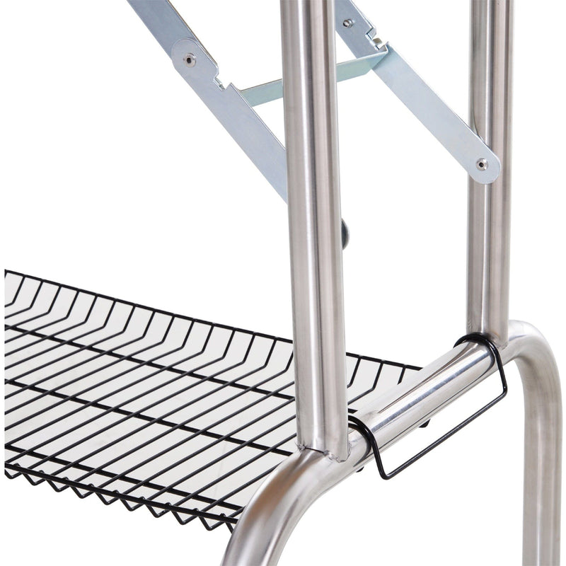 Adjustable Dog Grooming Table with Safety Slings, 107cm