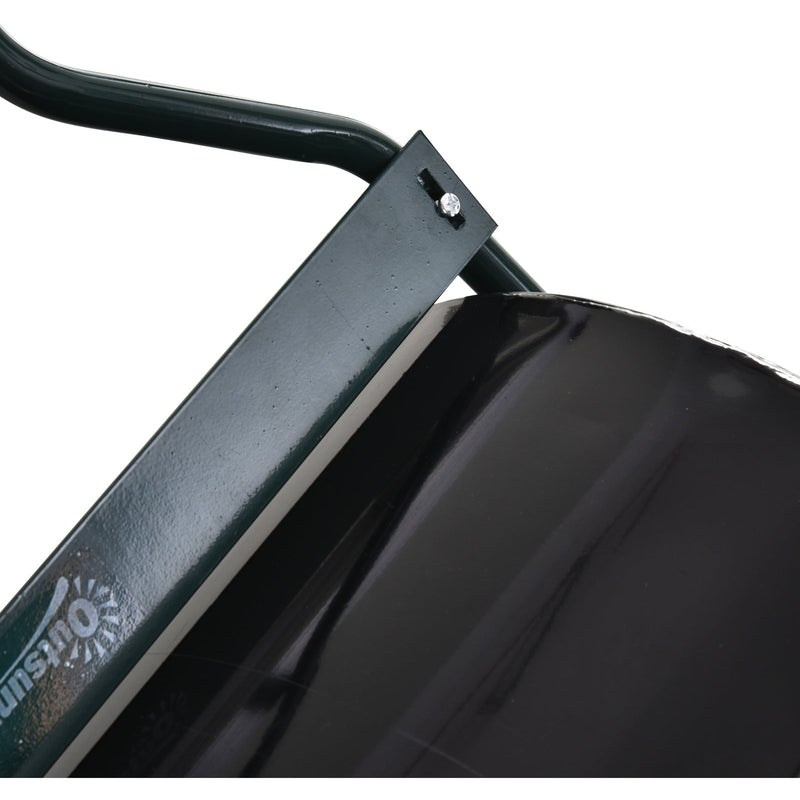 Steel Garden Lawn Roller, Water/Sand Fill - 50cm