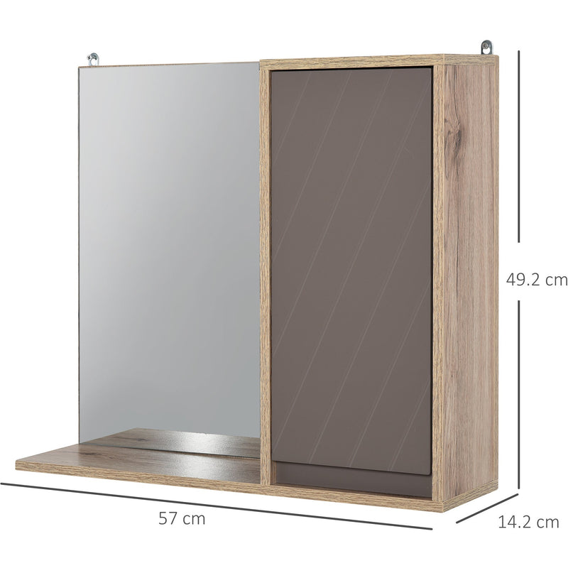 Wall Mount Bathroom Cabinet with Mirror
