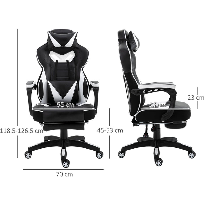 Racing Gaming Chair White