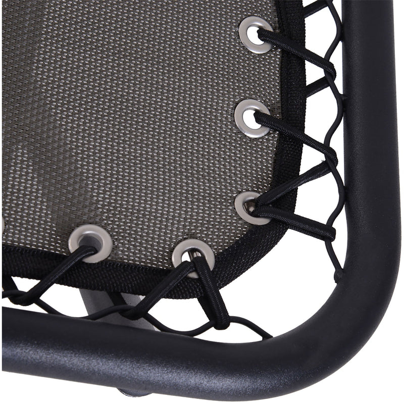 Grey Folding Zero Gravity Chair