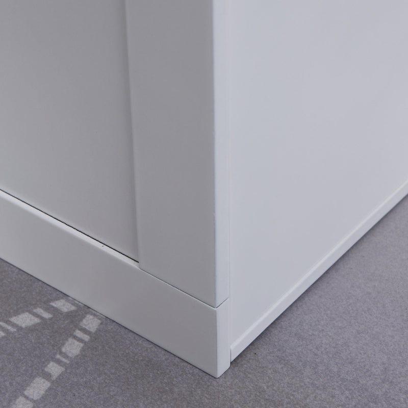 Raised Pet Feeding Station With 2 Stainless Steel Bowls