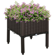 Raised Flower Planters Outsunny