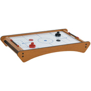 HOMCOM Mini Air Hockey Tabletop Game w/ 2 Pucks Pushers Fan Play Board Scoreboard Markings Portable Family Game Children Adults 8 Years+ Homcom